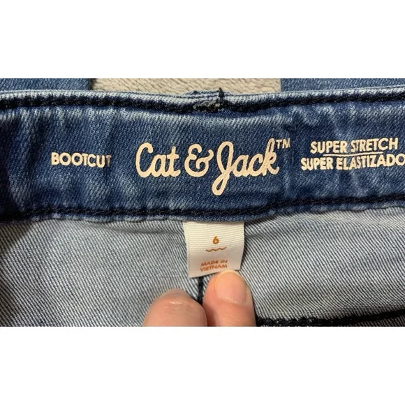 Cat & Jack Girl Jeans 👖 - Picture 6 of 6